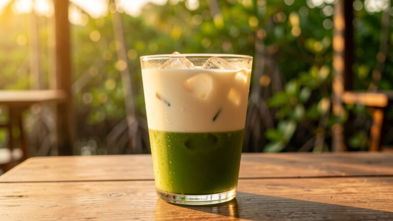 🥥 Coconut Matcha — เมนูแนะนำจาก LNY Space คุ้งบางกระเจ้า